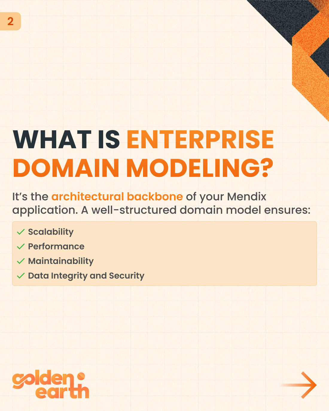 Enterprise Mendix Domain Modeling: Best Practices and Mistakes to Avoid - slide 2 of 11