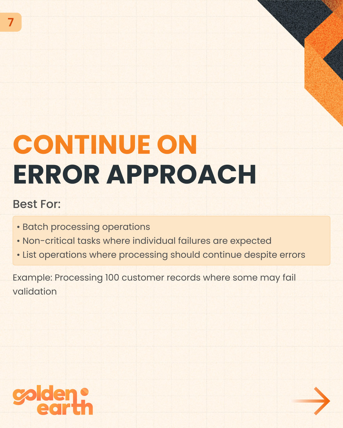 Choosing the Right Error Handling Method in Mendix: Strategic Approaches for Different Scenarios - slide 7 of 9