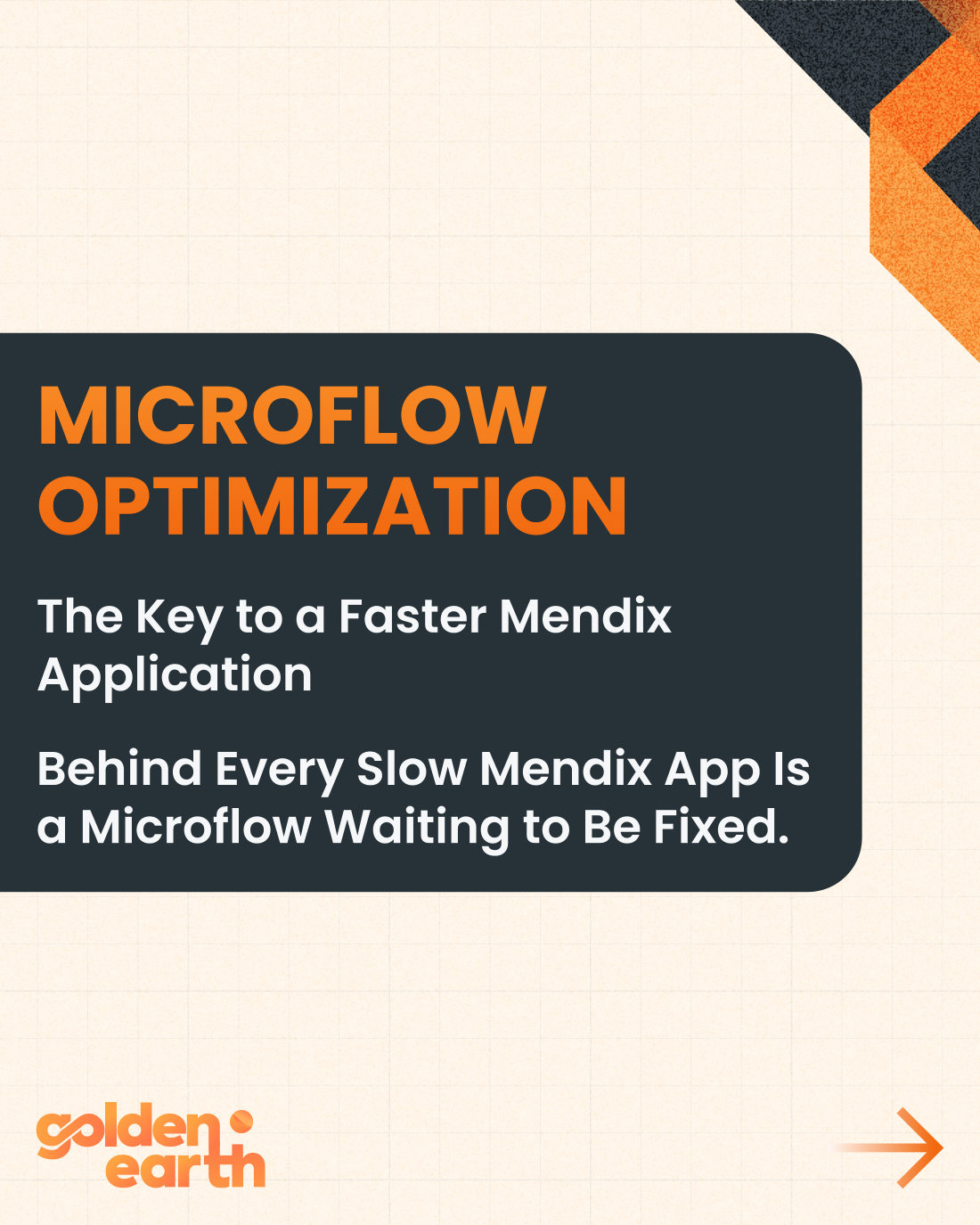 Mastering Microflow Optimization: Best Practices for a Faster Mendix App - slide 1 of 12