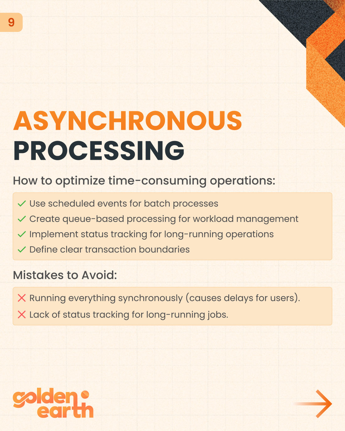 Mastering Microflow Optimization: Best Practices for a Faster Mendix App - slide 9 of 12