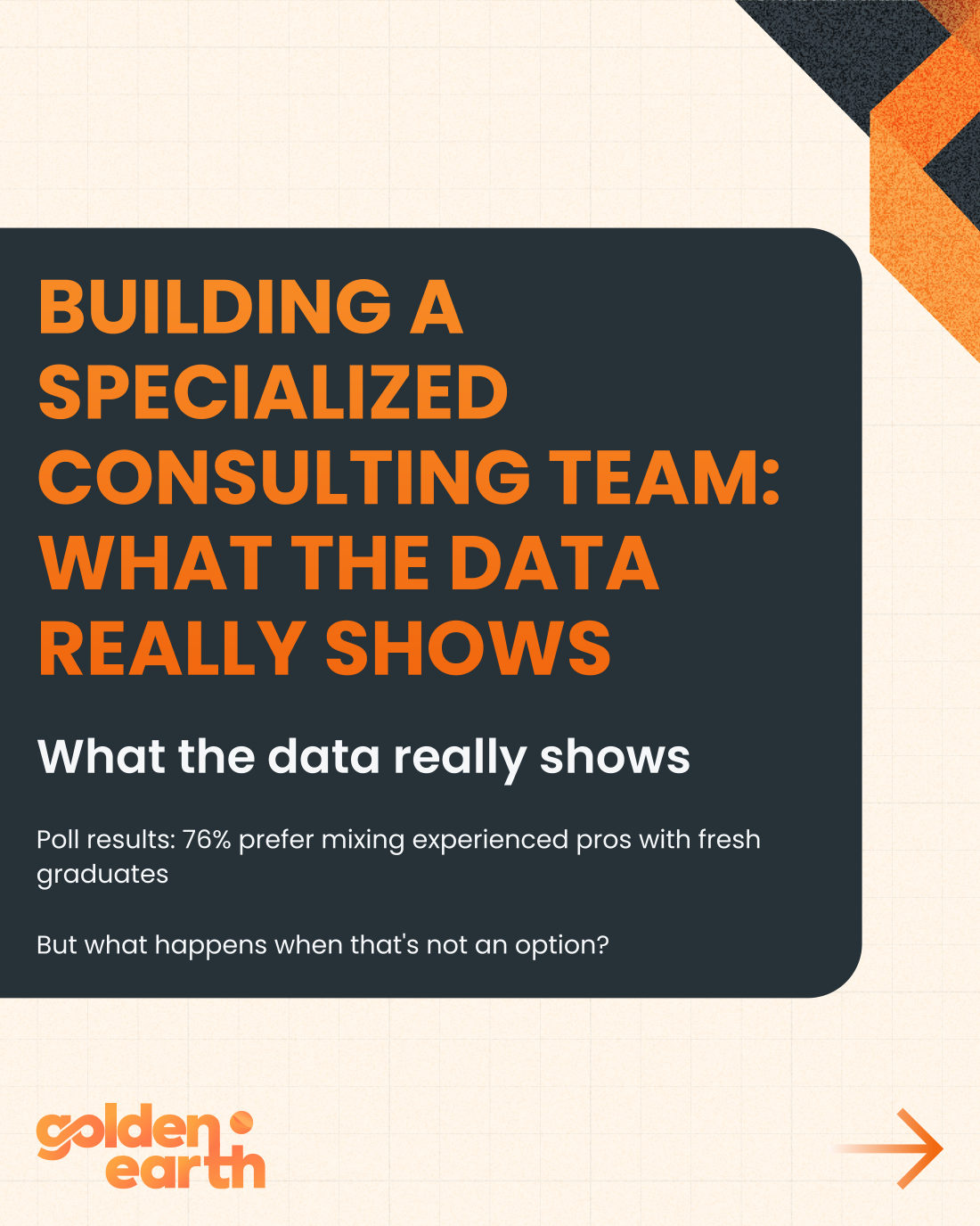 Building a Specialized Consulting Team: What the Data Really Shows - slide 1 of 10